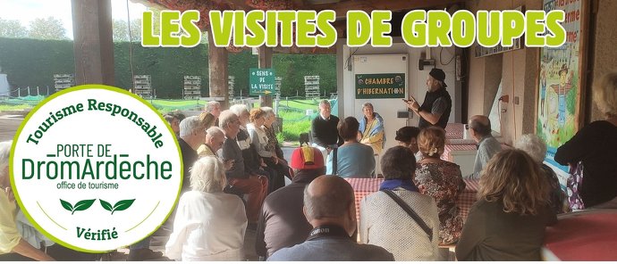 Visite de la ferme aux escargots en famille entre amis ou en groupe