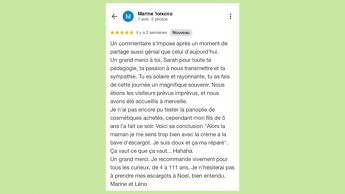 Merci à toutes les familles venues visiter la Ferme aux Escargots cet été ! - Quelques jolis commentaires reçus sur notre page Google - Image 11