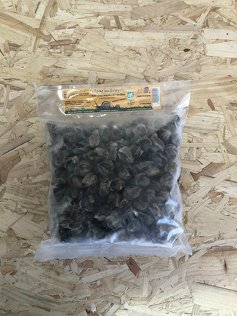 Sac de 1 kilo de chair d’escargots Gros-Gris BIO en bille - belle grosseur [SURGELÉ] - Image 1